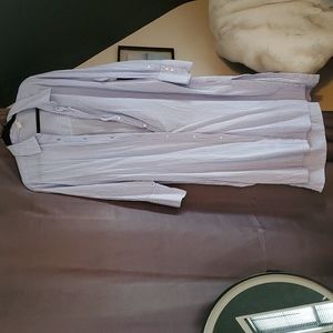 H&M button front maxi dress